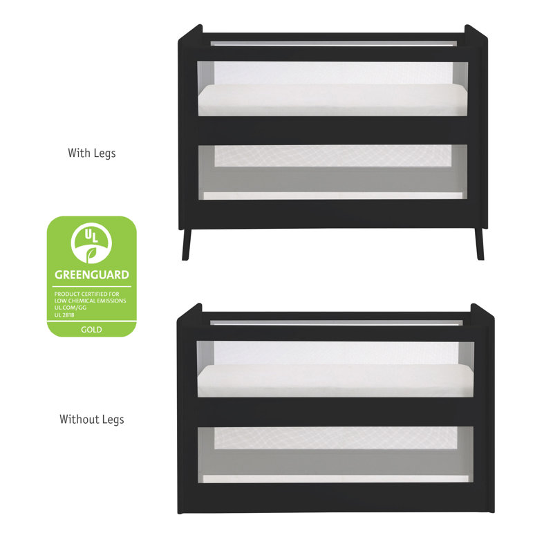 Breathable Baby BreathableBaby Breathable Mesh 3in1 Convertible Crib